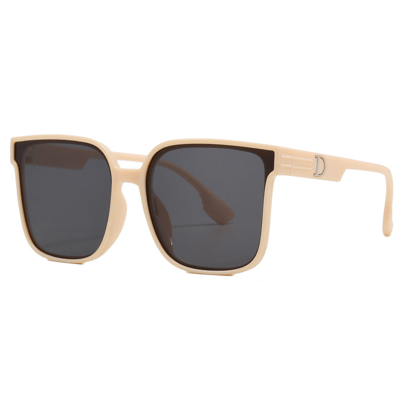 Women stylish square sunglasses with transparent frame Kalsten
