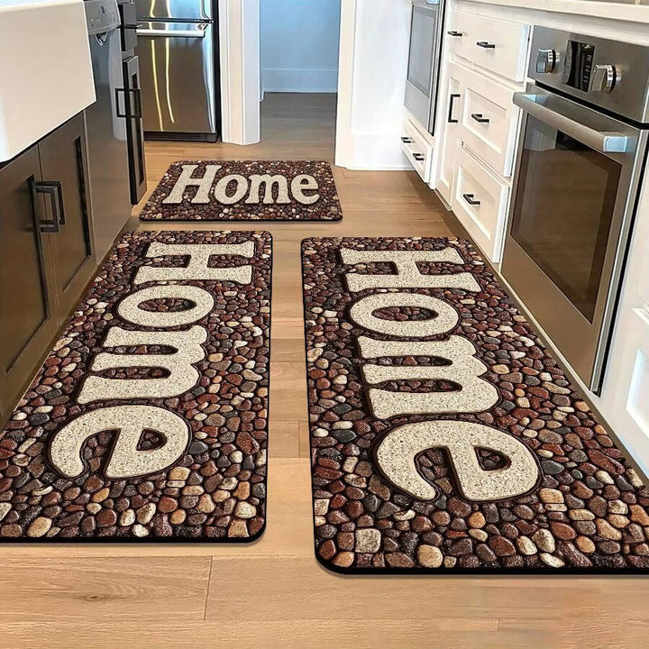 Stone-Inspired Decorative Area Mat Kalsten