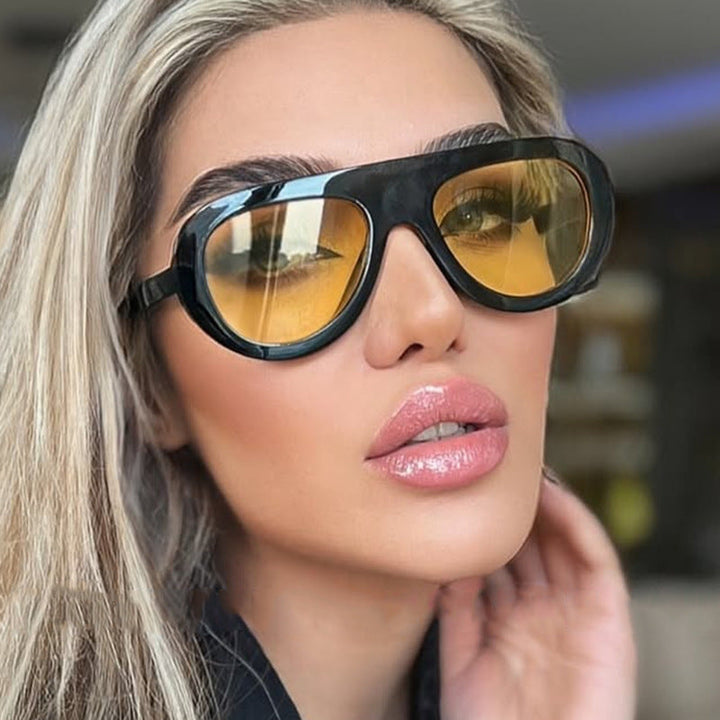 Women's fashionable oversized sunglasses with protective UV filter Kalsten