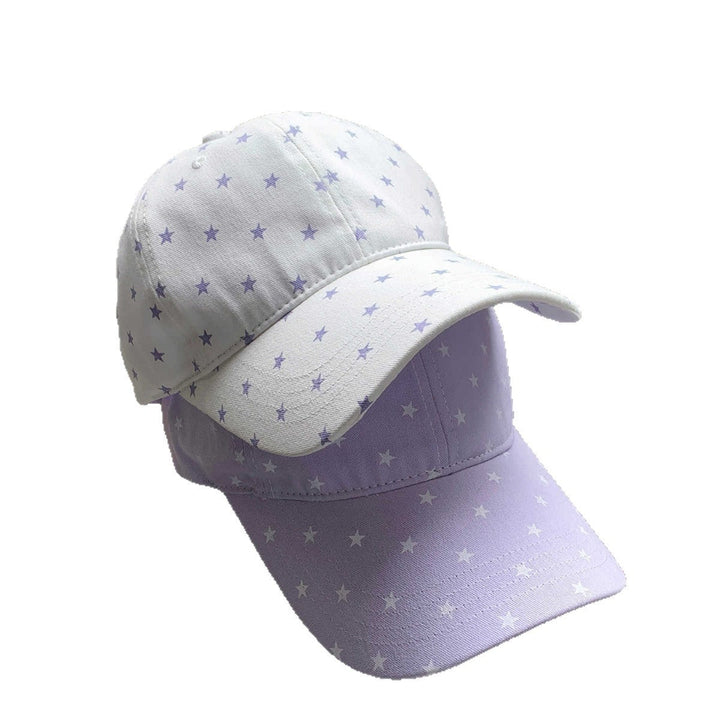 Women's Star-Printed Cotton Baseball Cap Kalsten