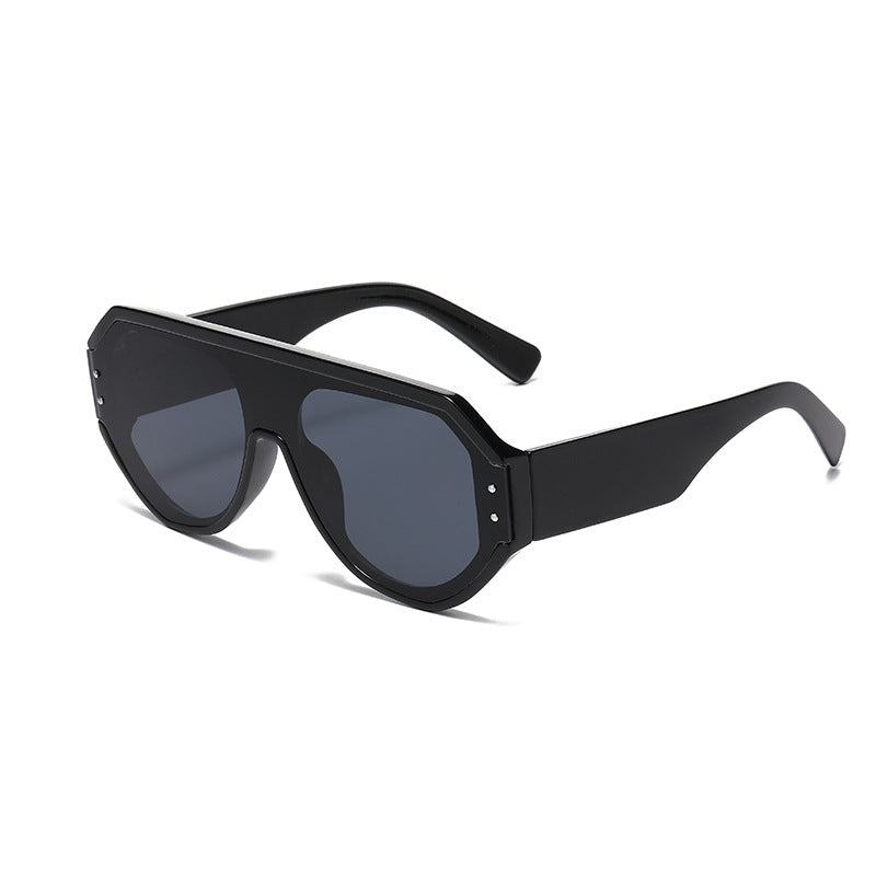 Men's Bold Frame Futuristic Sunglasses Kalsten