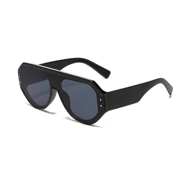 Men's Bold Frame Futuristic Sunglasses Kalsten