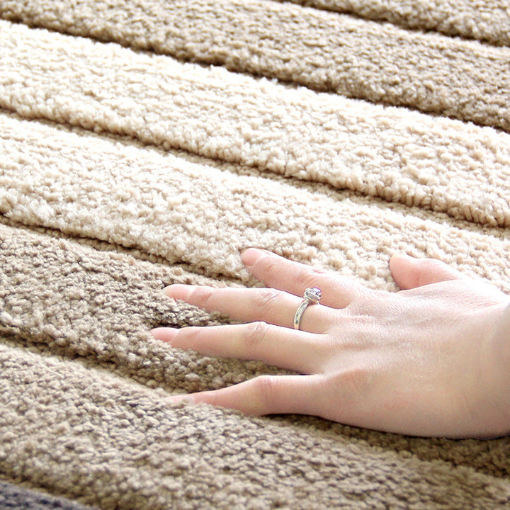 Cozy Textured Bath Mat Kalsten