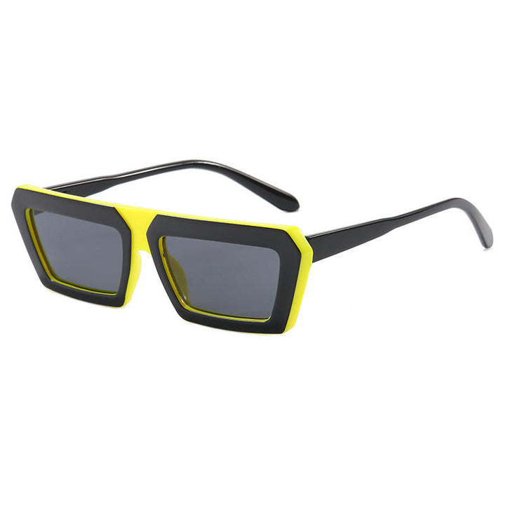 Women's fashionable sunglasses with a distinctive square frame and polarizing lenses Kalsten