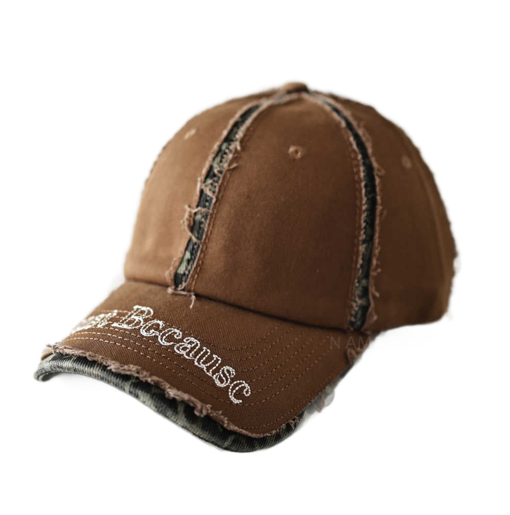 Men's Distressed Vintage-Inspired Baseball Cap Kalsten