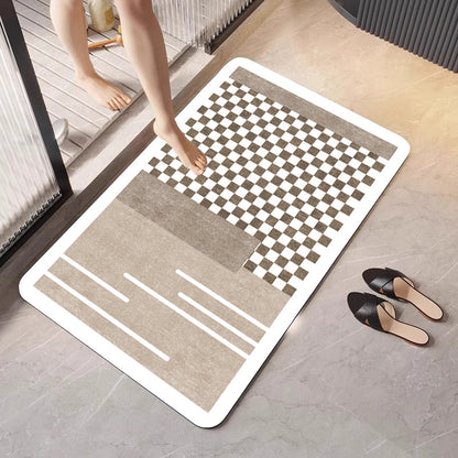 Stylish Abstract Bath Mat Acalora