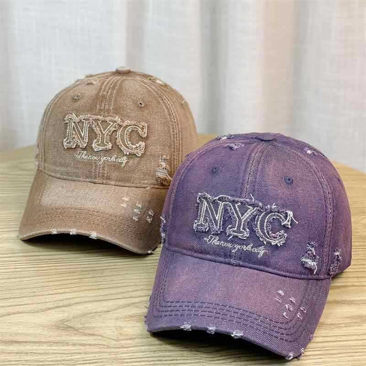 Women's Distressed Fashion Baseball Cap Kalsten
