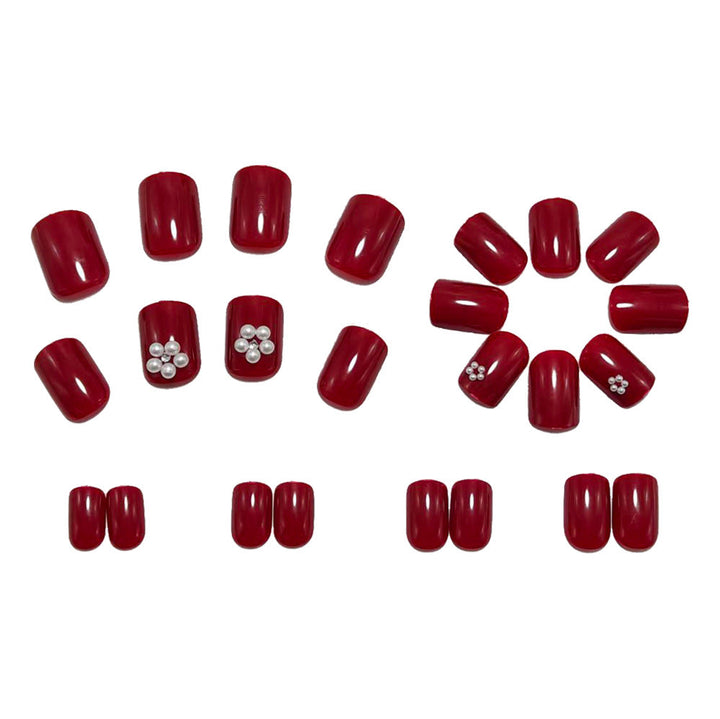Artificial nails with glamorous decorations Kalsten