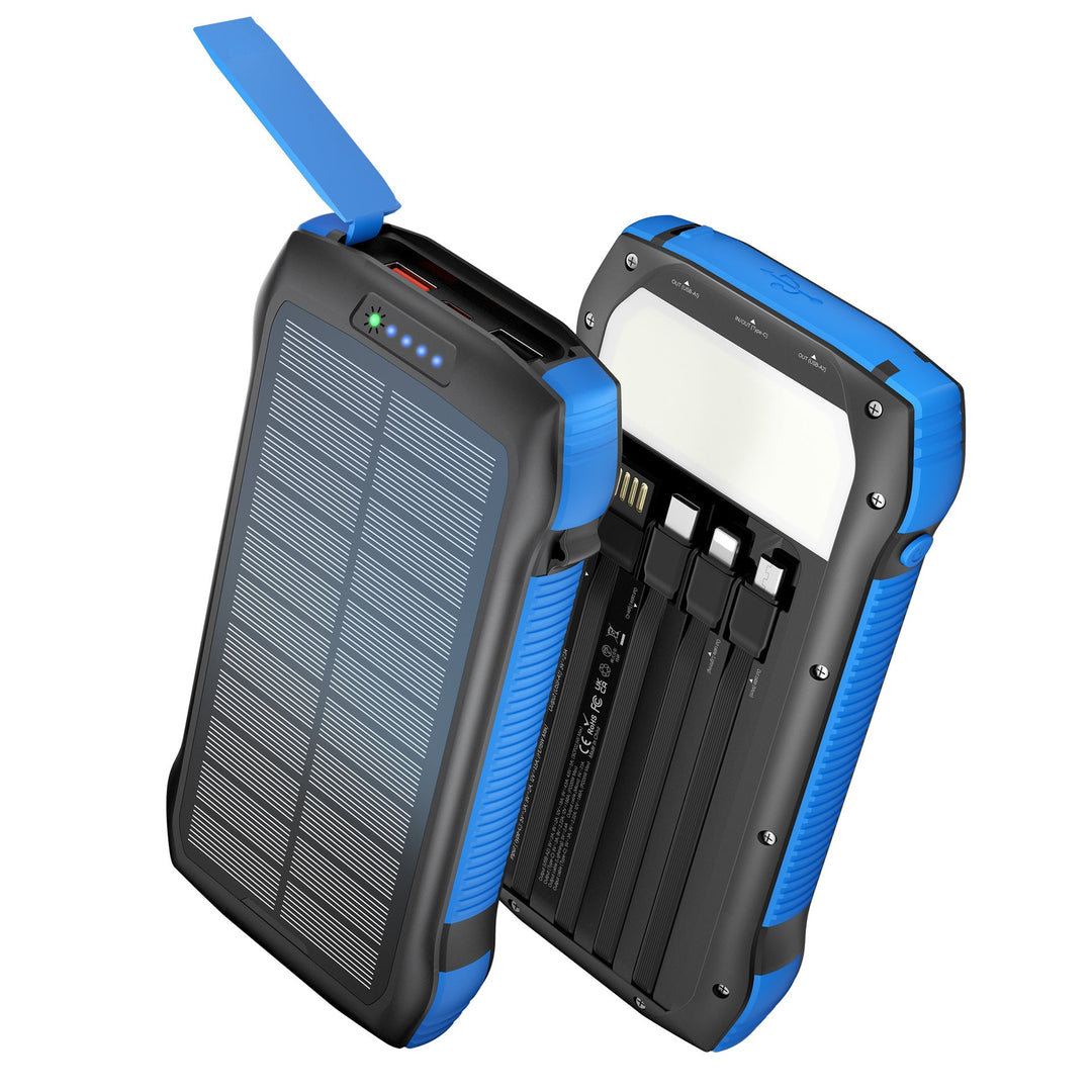 Solar Power Bank with multifunctionality and fast charging feature Kalsten