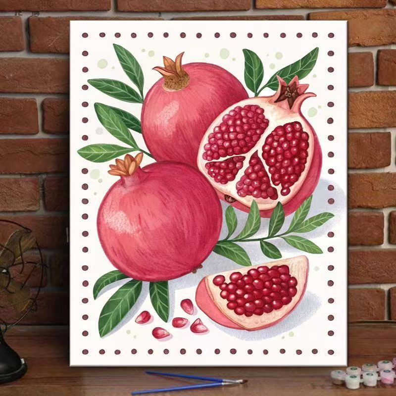 Peach Blossom Decorative Canvas Art Print Kalsten
