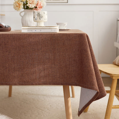 Durable Textured Tablecloth