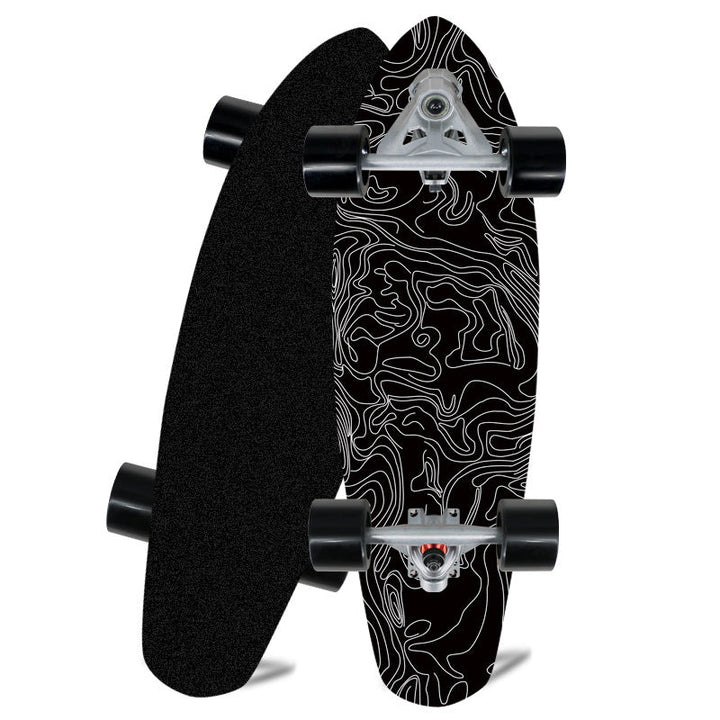 Mini Cruiser Skateboard with Ergonomic Design Kalsten