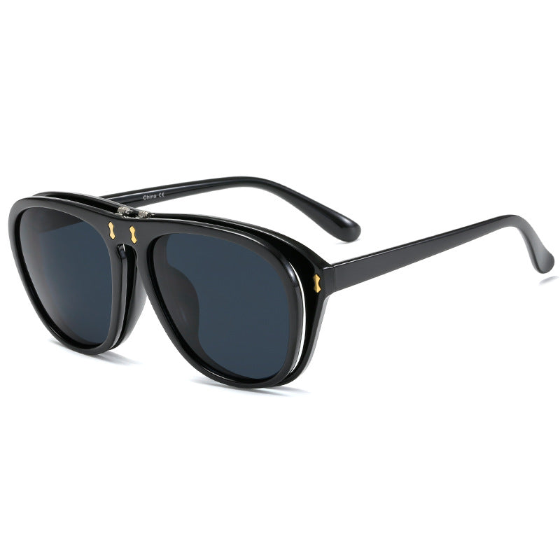 Women's modern oversized sunglasses with unique tortoise design Kalsten