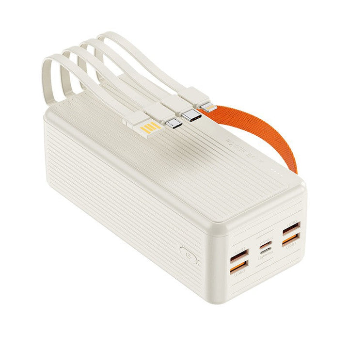 Multifunctional Solar Power Bank with Integrated USB Cable Kalsten