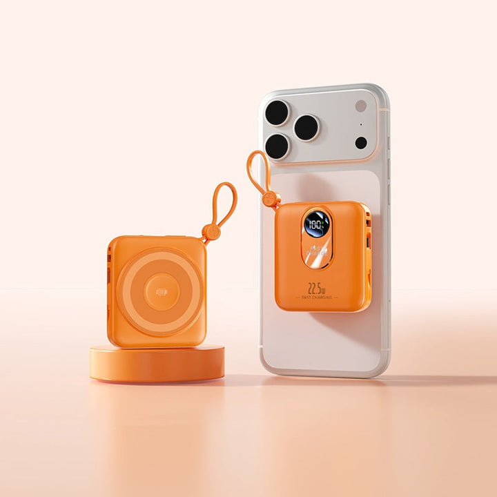 Powerbank with wireless charging function and digital smart display Kalsten