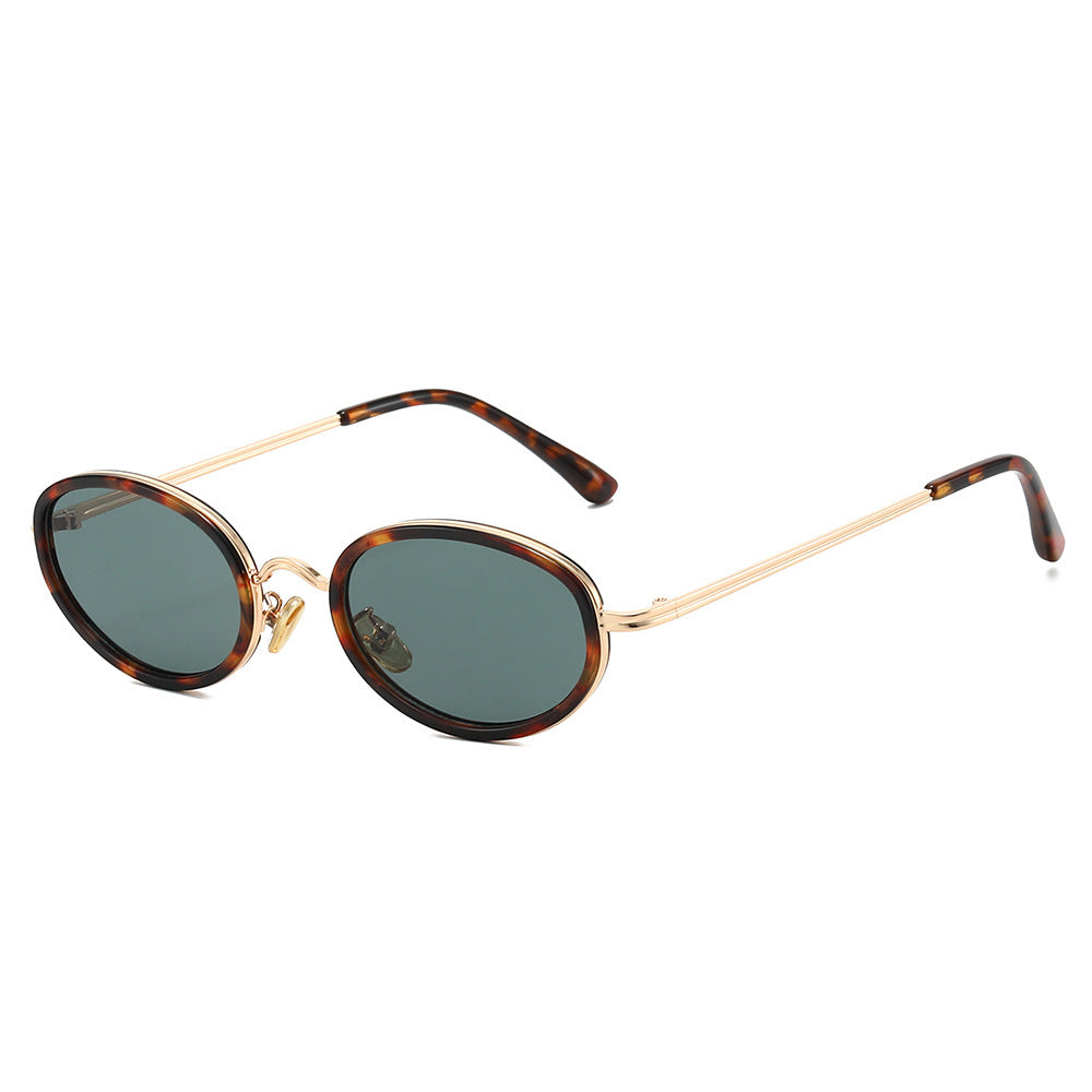 Women's fashionable sunglasses with high-quality frame and round lenses Kalsten
