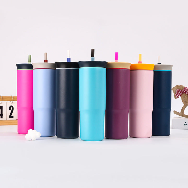 Ladies Insulated Drinking Cup with Flexible Straw Kalsten