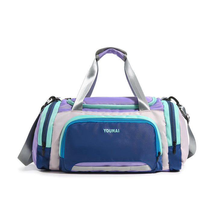 Colorful Multi-Compartment Sports Duffel