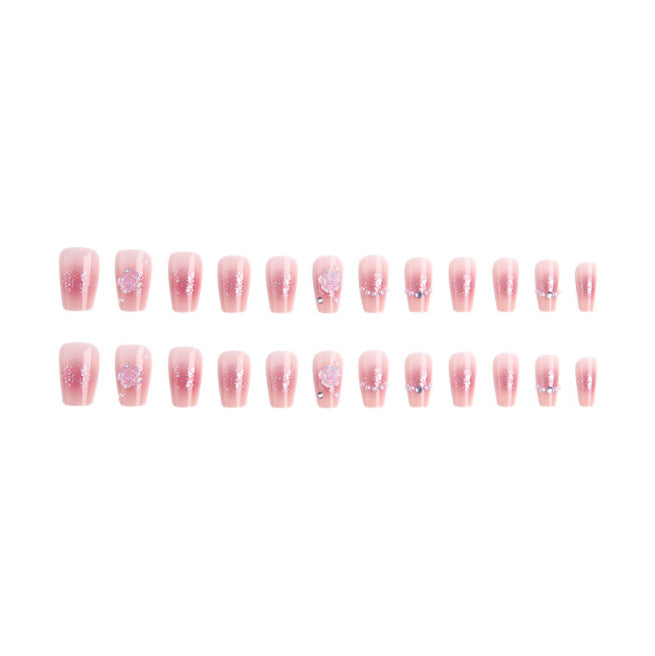 Artificial Art Nails with Moon and Star Design Kalsten