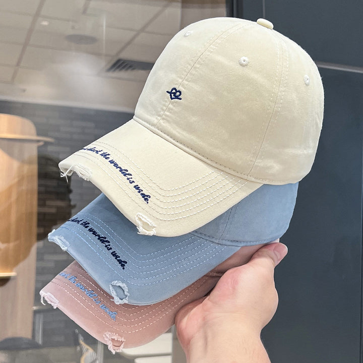 Women's Distressed Vintage Style Baseball Cap Kalsten