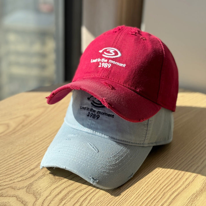 Men's Distressed Baseball Cap Kalsten