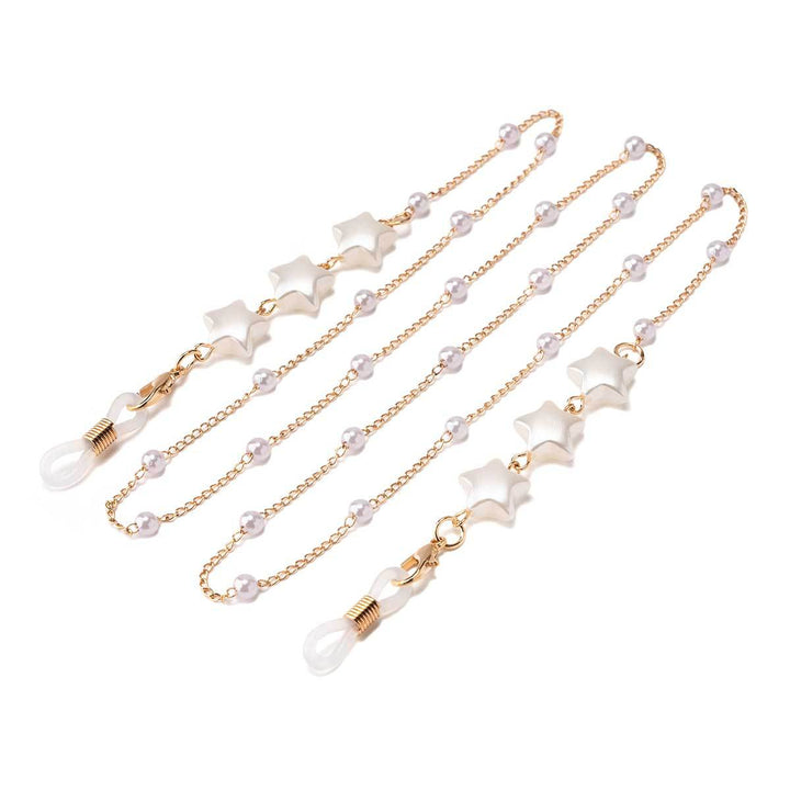 Elegant Heart-Shaped Pearl Chain kalsten