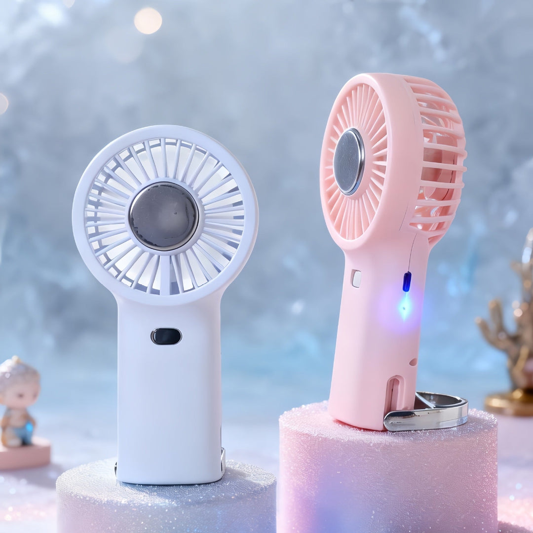 Ladies Portable Hand Fan with Innovative Cooling System Kalsten