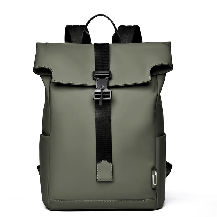 Modern Waterproof Roll-Top Backpack Kalsten