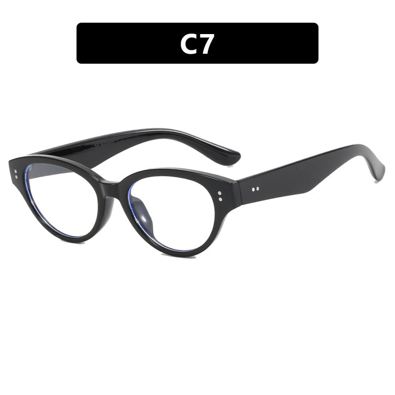 Women's fashionable cat-eye glasses with elegant plastic frame Kalsten