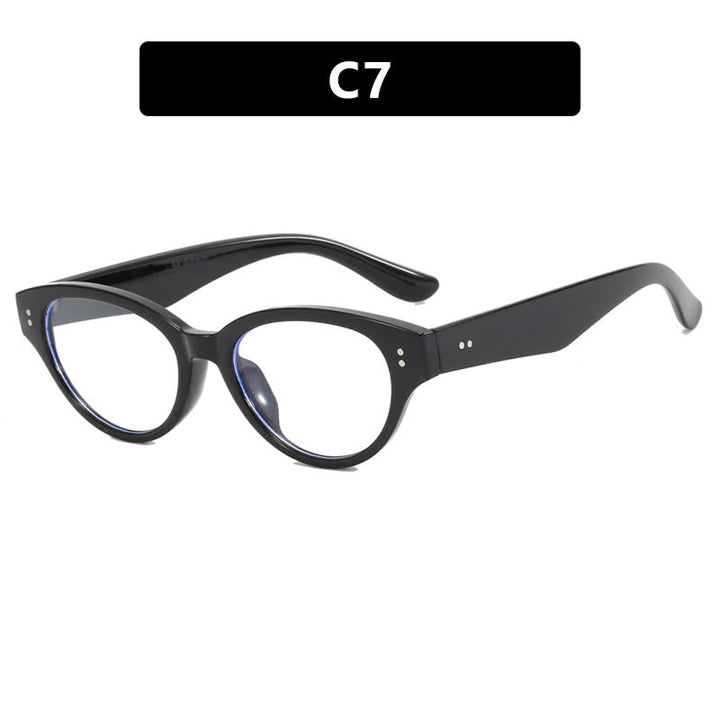 Women's fashionable cat-eye glasses with elegant plastic frame Kalsten