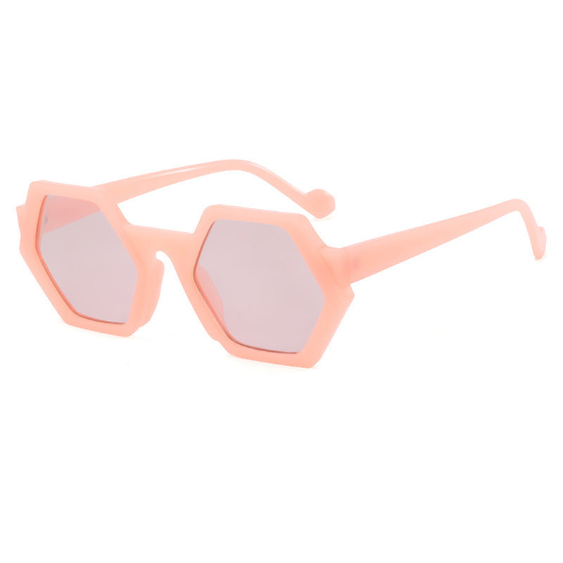 Ladies' striking sunglasses with hexagonal frame and comfortable fit Kalsten