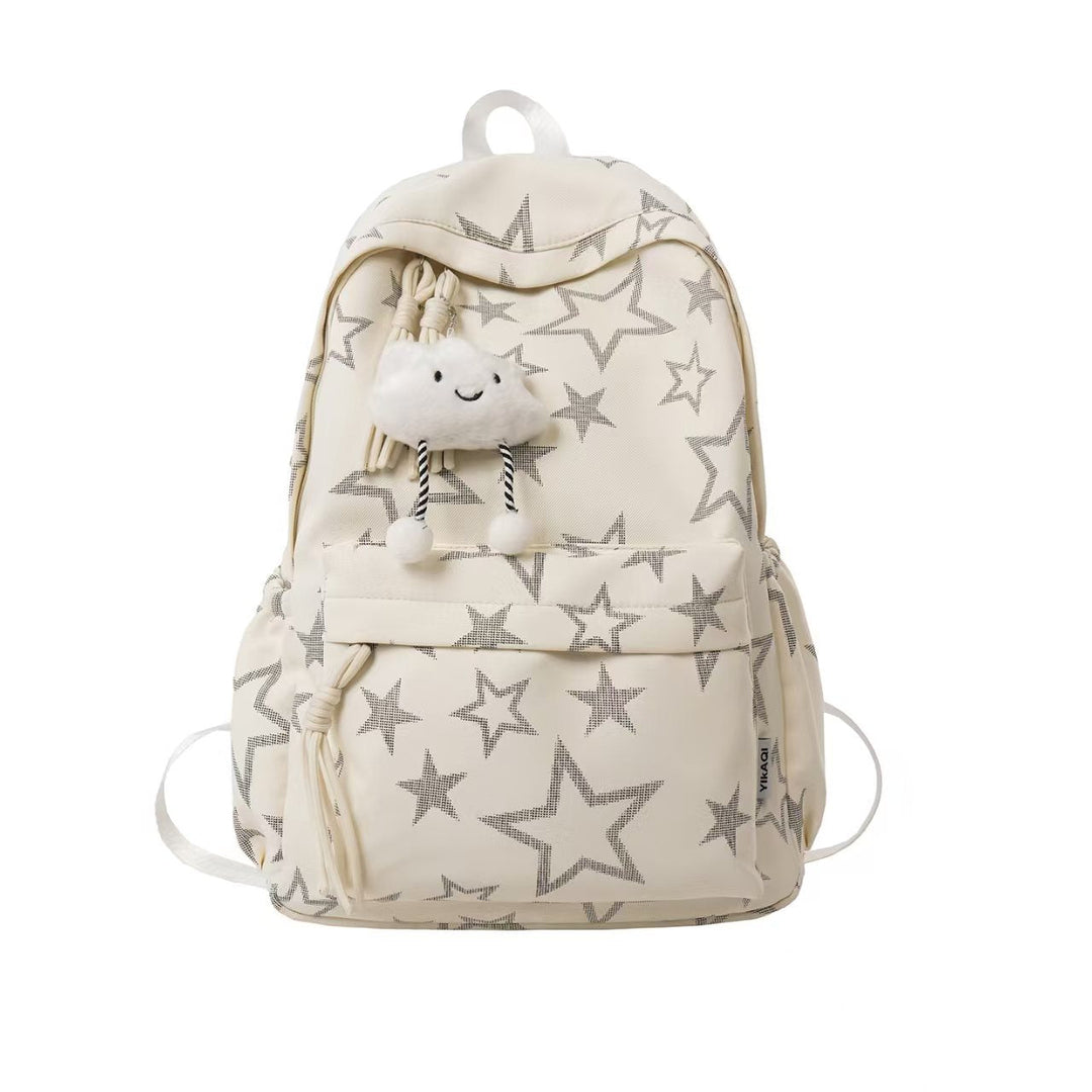 Star-Printed Playful Backpack Kalsten
