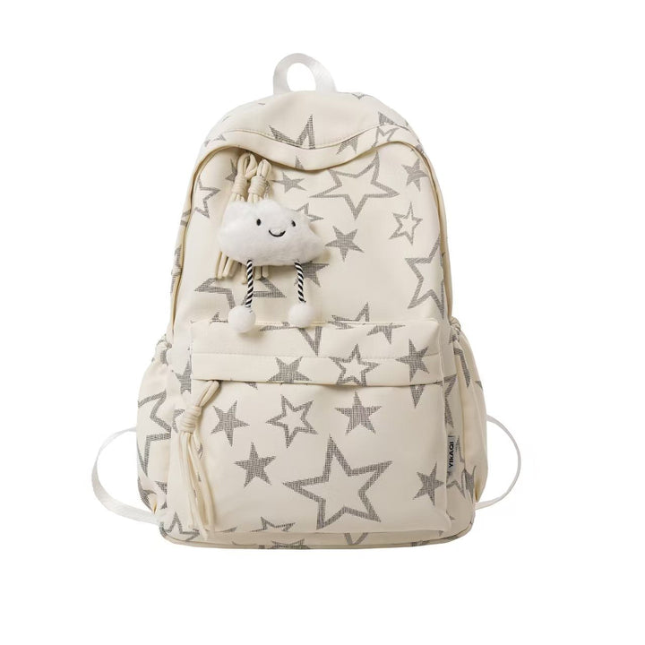 Star-Printed Playful Backpack Kalsten