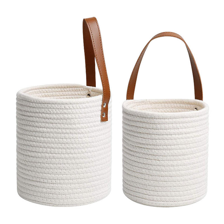 Ladies stylish storage baskets made of cotton Kalsten