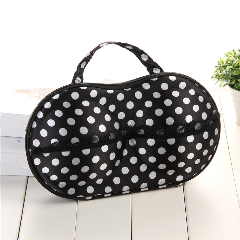 Stylish Dot Patterned Makeup Organizer Kalsten