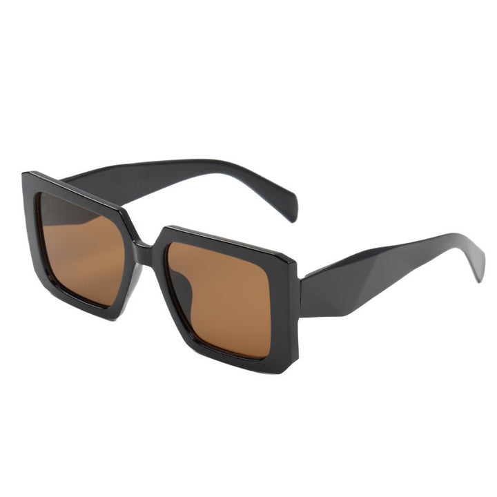 Women's fashionable oversized sunglasses in leopard print Kalsten