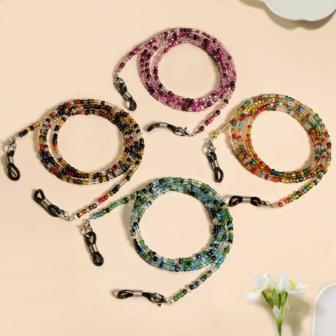 Beaded Eyewear Chain with Secure Clasp Kalsten