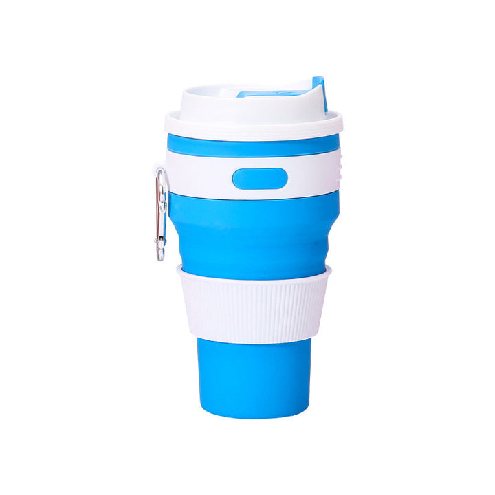 Unisex collapsible cup with practical carabiner Kalsten