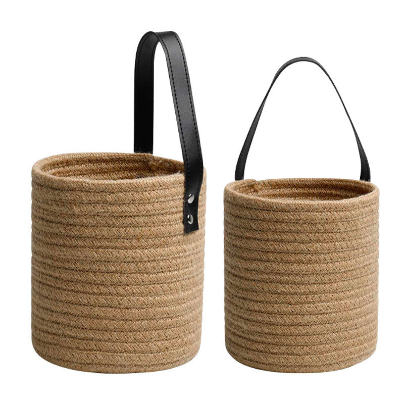 Ladies stylish storage baskets made of cotton Kalsten