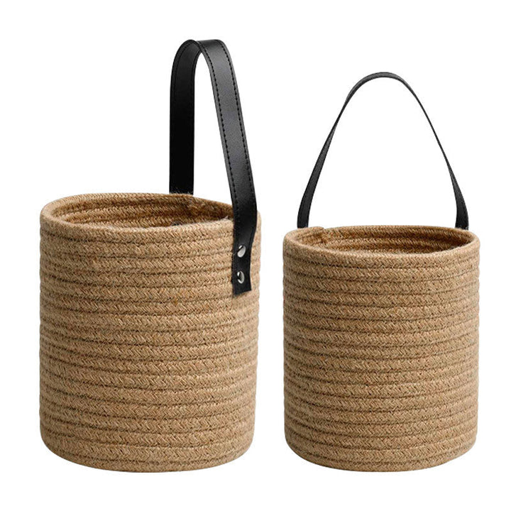 Ladies stylish storage baskets made of cotton Kalsten