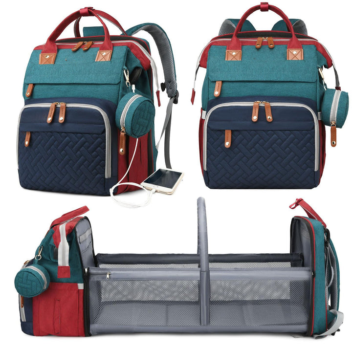 Unisex Multifunctional Backpack with Removable Zipper and Insulated Compartment Kalsten