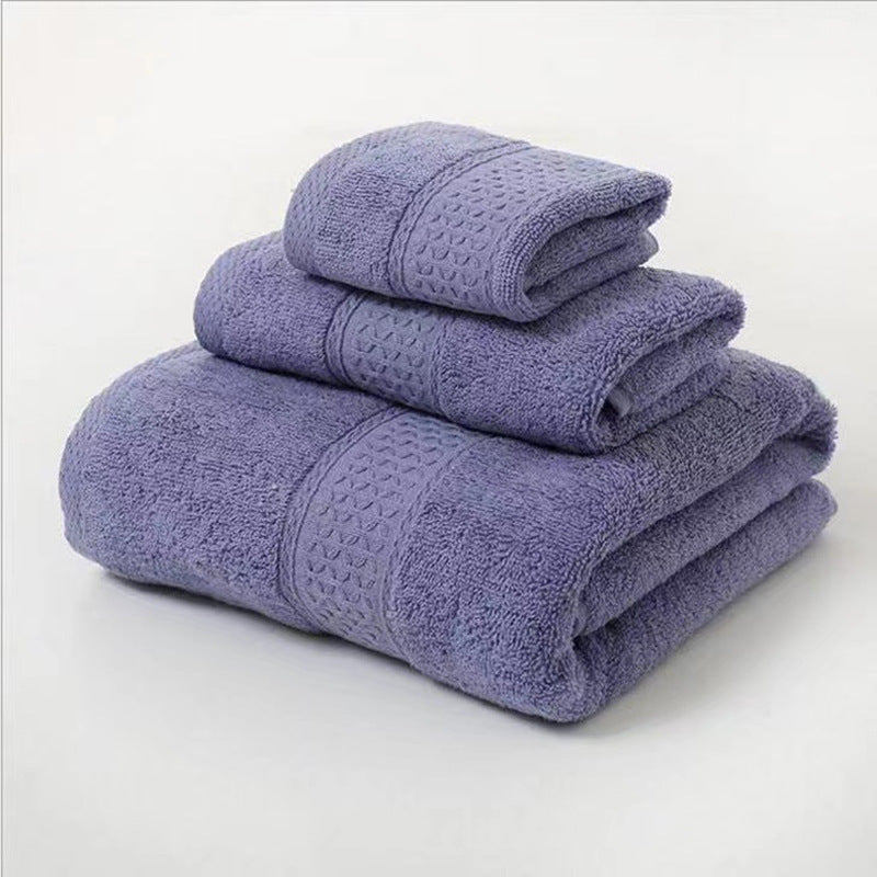 Terry Bath Towel Set with Elegant Structure Kalsten