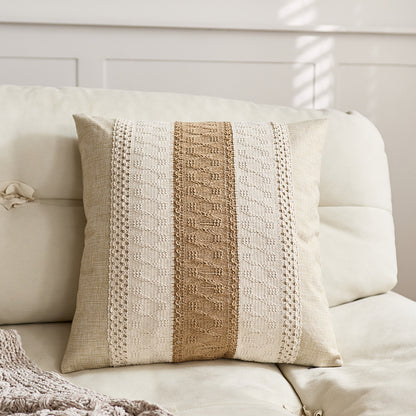 Decorative Textured Throw Pillow