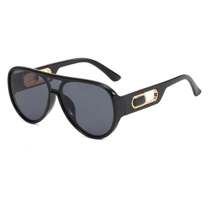 Ladies Elegant Oversize Sunglasses with Designer Details Kalsten