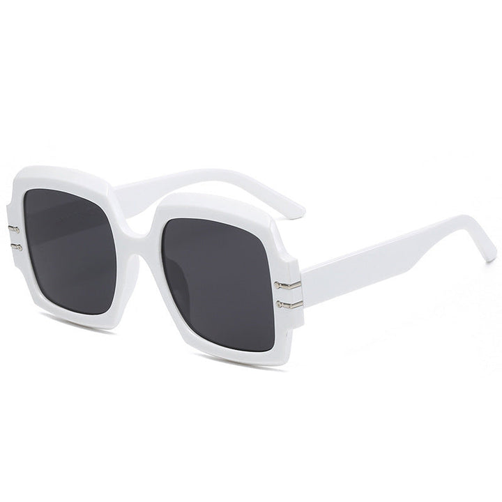 Women's Fashion Oversized Sunglasses with Animal Print Kalsten