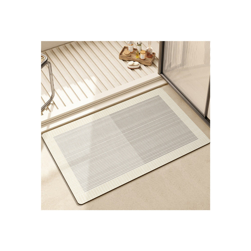 Modern Textured Bath Mat Kalsten