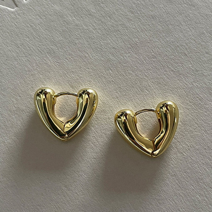 Heart-shaped earrings Kalsten