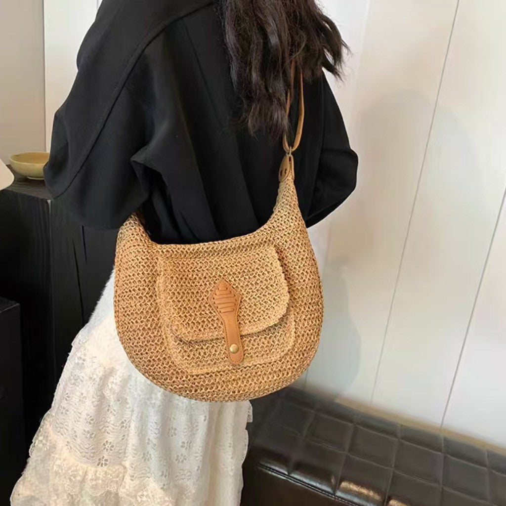 Handcrafted Shoulder Bag in Modern Boho Style Kalsten