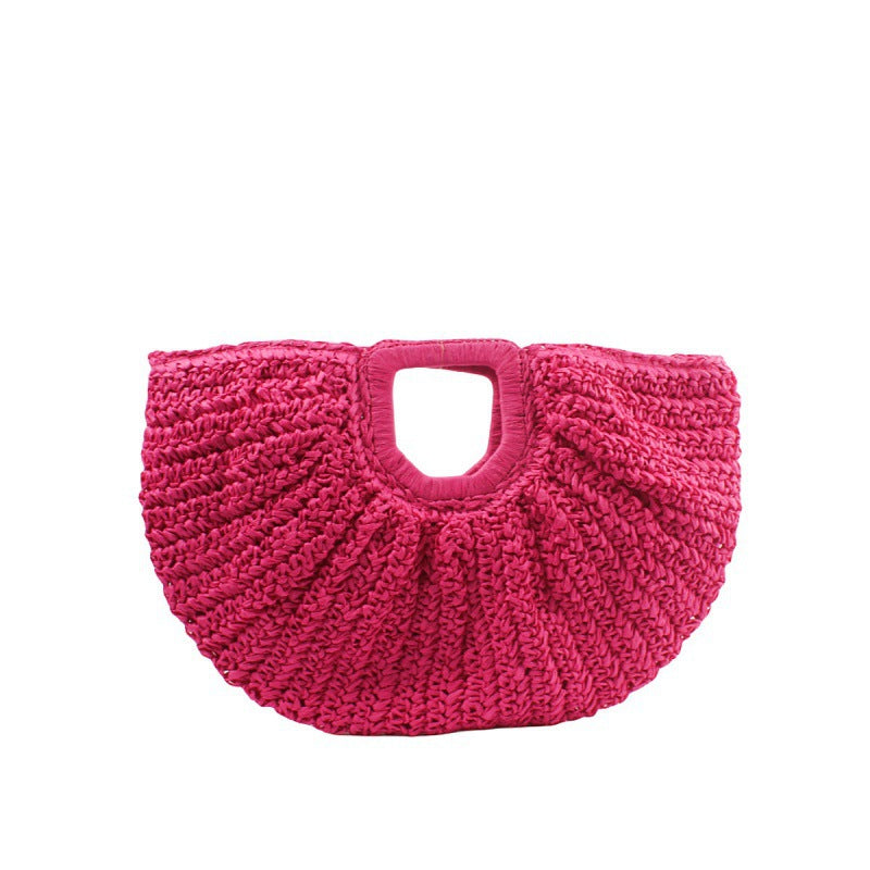 Designer Bast handbag with unique cut Kalsten