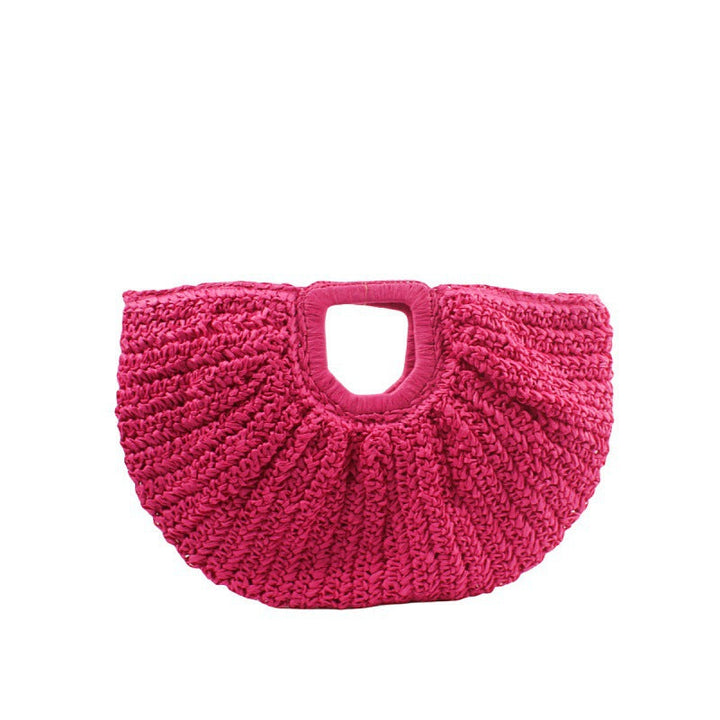 Designer Bast handbag with unique cut Kalsten